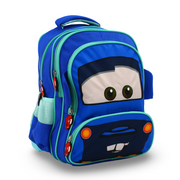 3M KG Backpack – Blue with Car Print