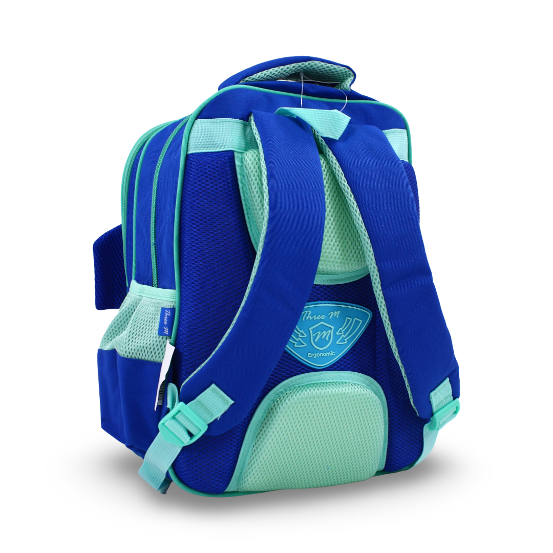 3M KG Backpack – Blue with Car Print