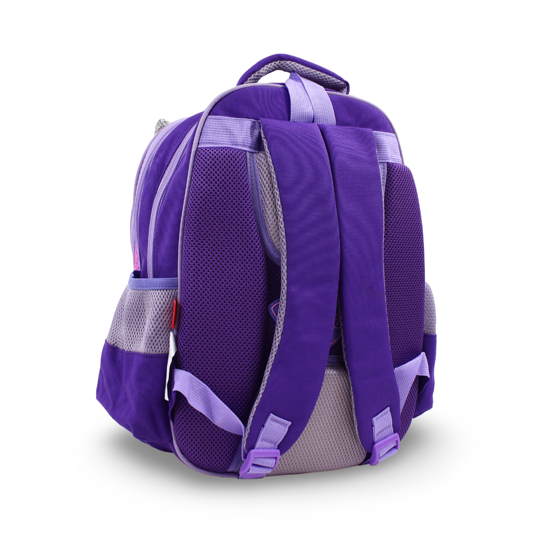 3M KG Backpack – Purple with Unicorn Print (15 Inches)