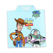 Boys Poncho – Multicolor with Toy Story Print