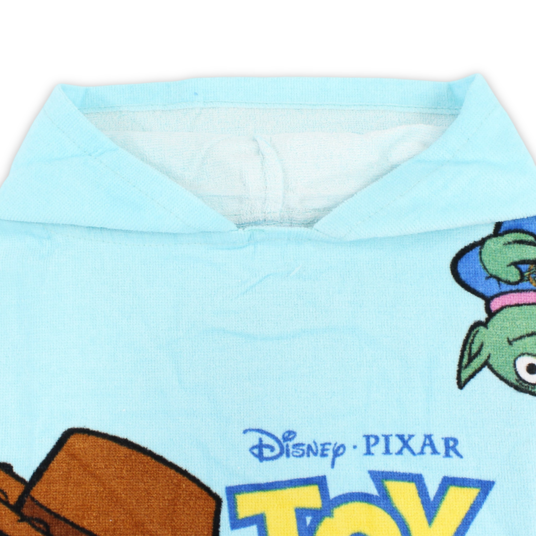 Boys Poncho – Multicolor with Toy Story Print