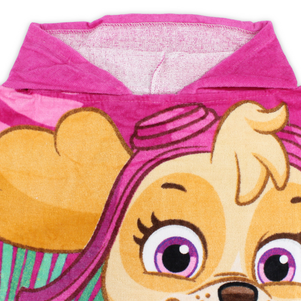 Girls Poncho – Multicolor with Skye Print