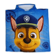Boys Poncho – Blue with Paw Patrol Print