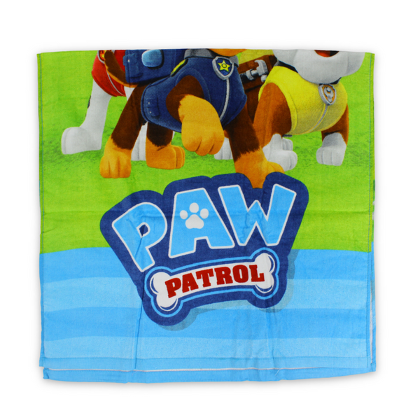 Boys Beach Towel – Multicolor with Paw Patrol Print