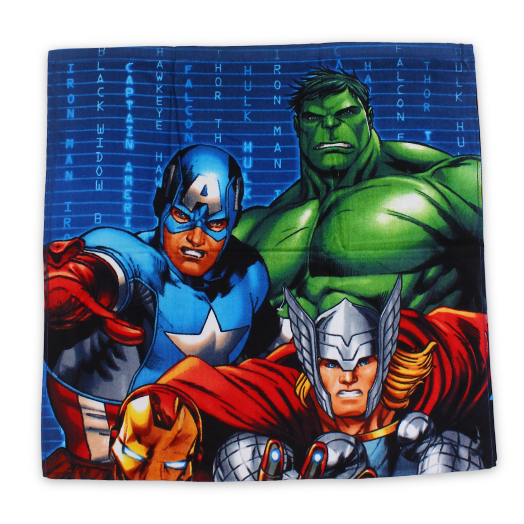 Boys Beach Towel – Multicolor with Avengers Print - Clothing - Konooz