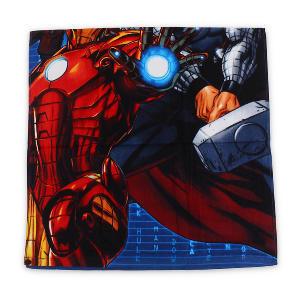 Boys Beach Towel – Multicolor with Avengers Print