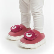 Women's Fur Slippers with Lotso Design