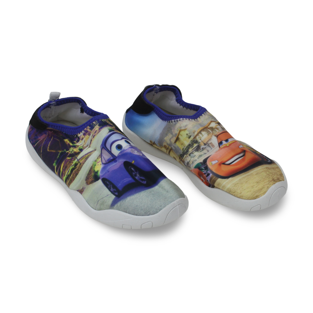 Boys Rubber Water Shoes – Cars Print - Clothing - Konooz