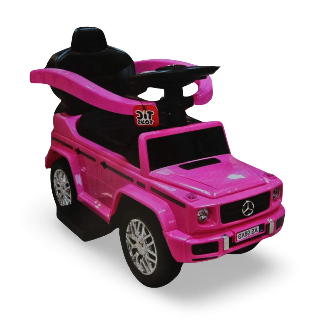 Tic Toys Grand Plus 3-in-1 Mercedes-Benz G-Wagon Push Car – Rose