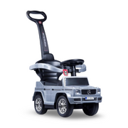 Tic Toys Grand Plus 3-in-1 Mercedes-Benz G-Wagon Push Car – Silver