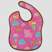 Cute Animals PVC Baby Bib – Easy to Clean & Stain-Resistant