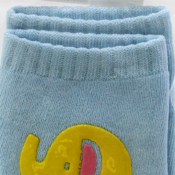 Baby Crawling Knee Pads – Baby Blue with Elephant Design