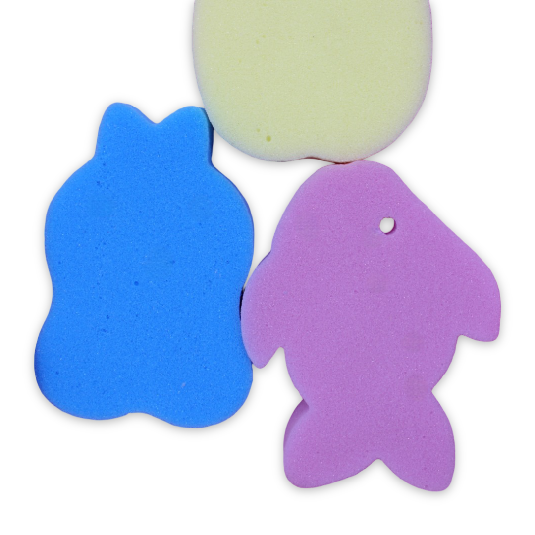 Candy Baby Bathtub Sponges – Set of 4