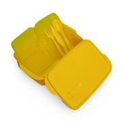 Banana Yellow Plastic Lunch Box – 1.5L