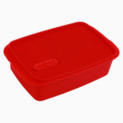 Banana Plastic Lunch Box 1.5L – Red - School