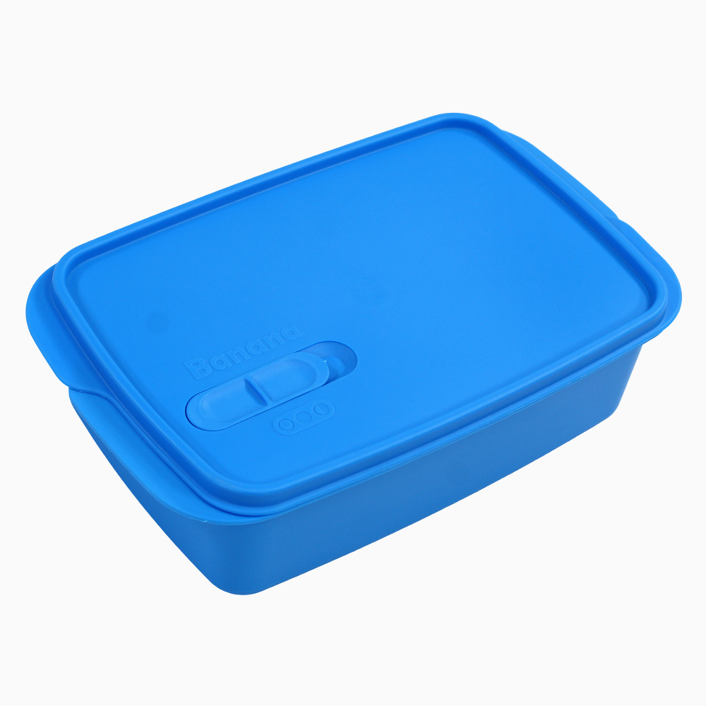 Blue Plastic Lunch Box – 1.5L