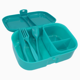 Turquoise Plastic Lunch Box – 1.8L
