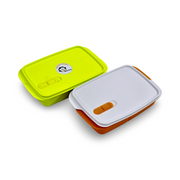 Banana 2-Piece Lunch Box 1L – Green & Orange