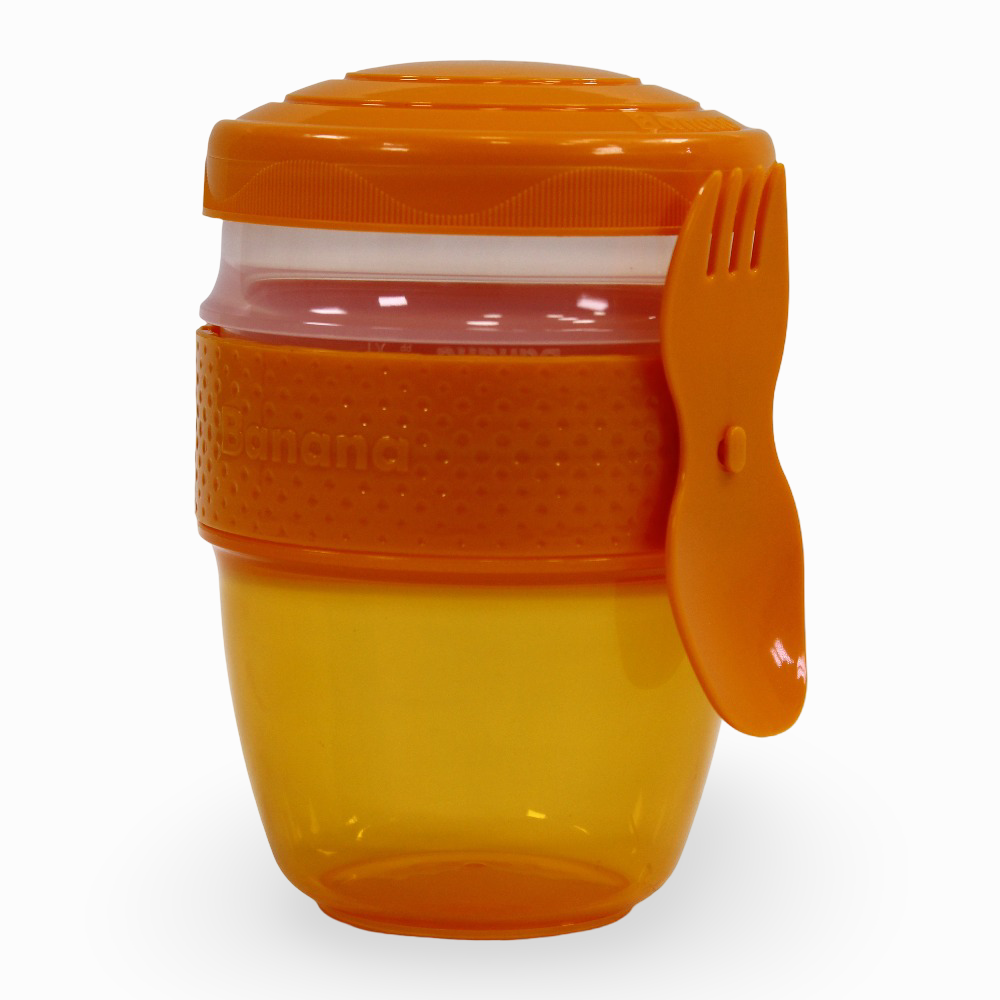 Banana Happy Cup 500ml - Orange