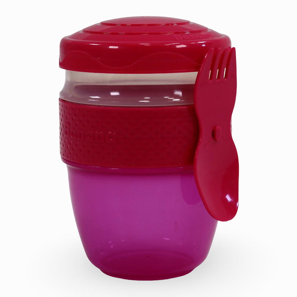 Banana Happy Cup 500ml - Fuchsia