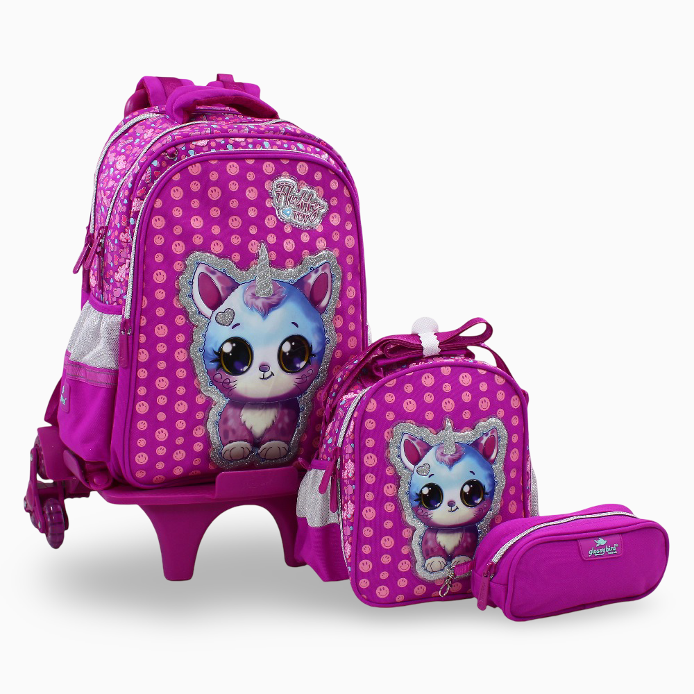 Fluffy Toy School Set - 17 Inches