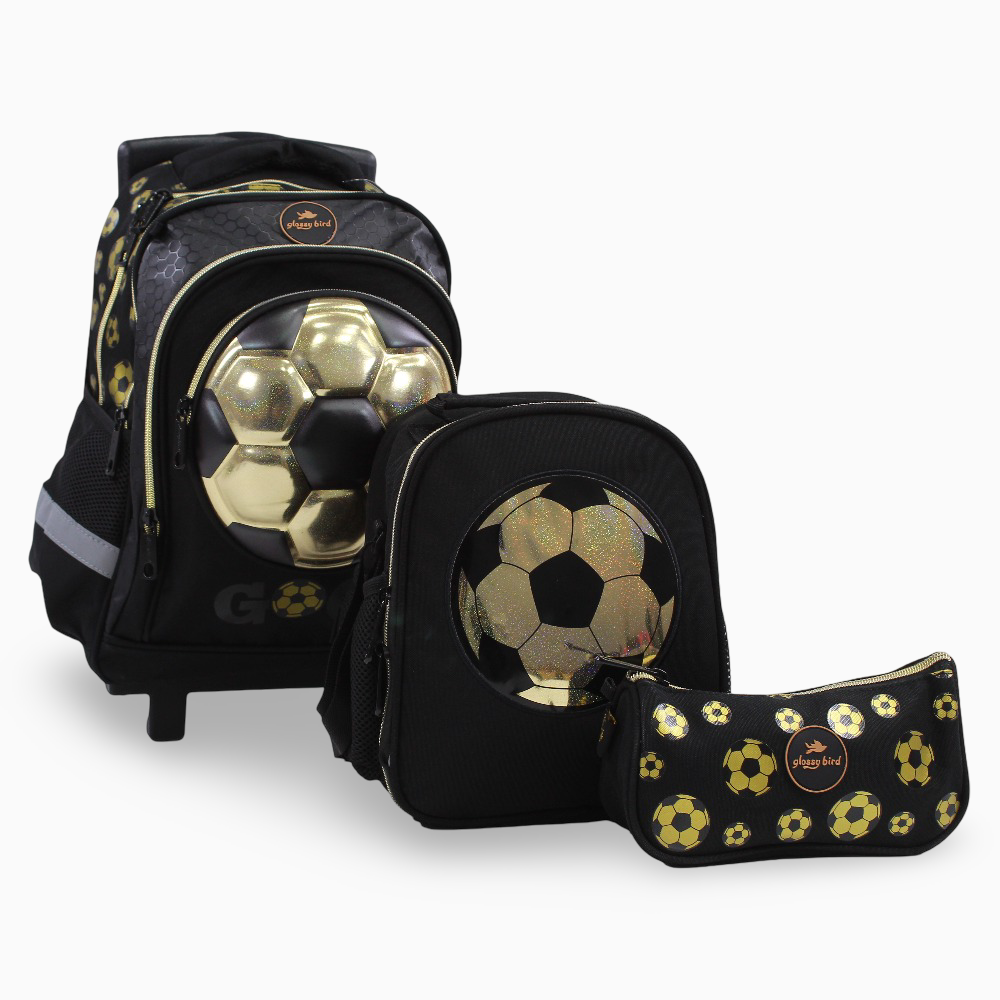 Golden Soccer Ball School Set – 15 Inches