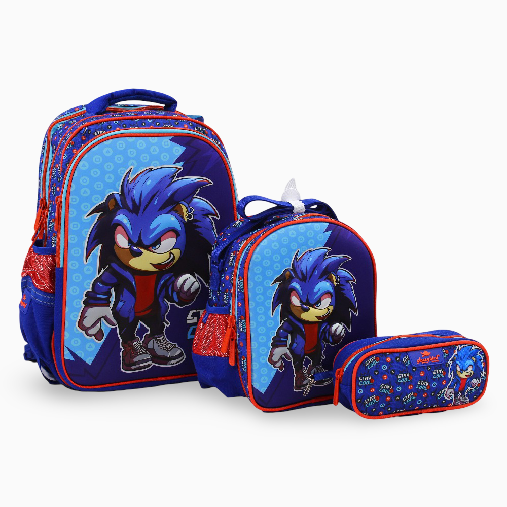 Sonic the Hedgehog School Set – 17 Inches