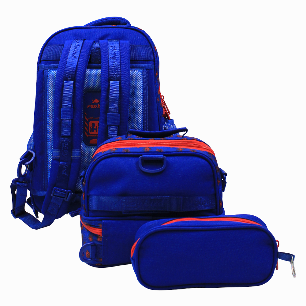 Spidey School Set - 17 Inches (Backpack + Lunch Bag + Pencil Case )