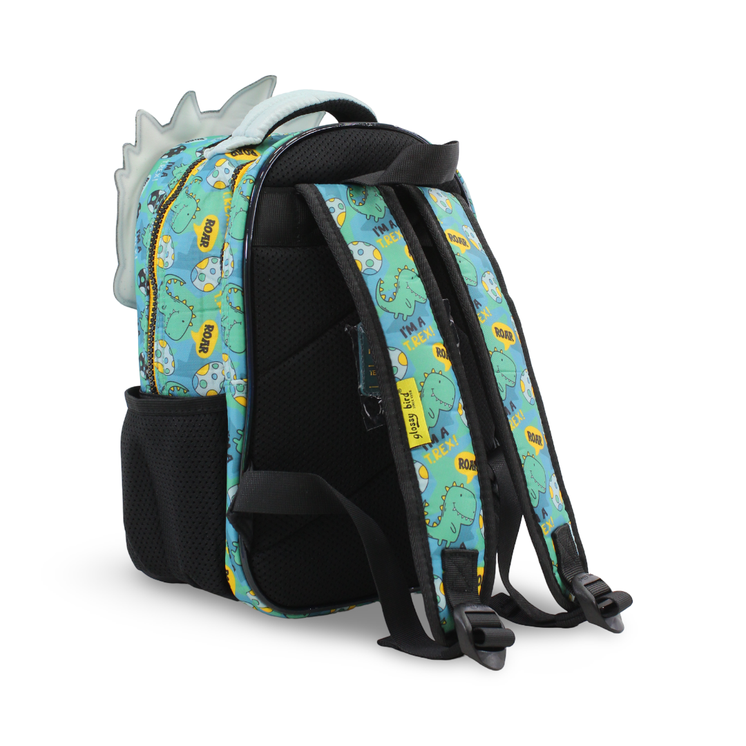 Glossy Bird Dino Backpack