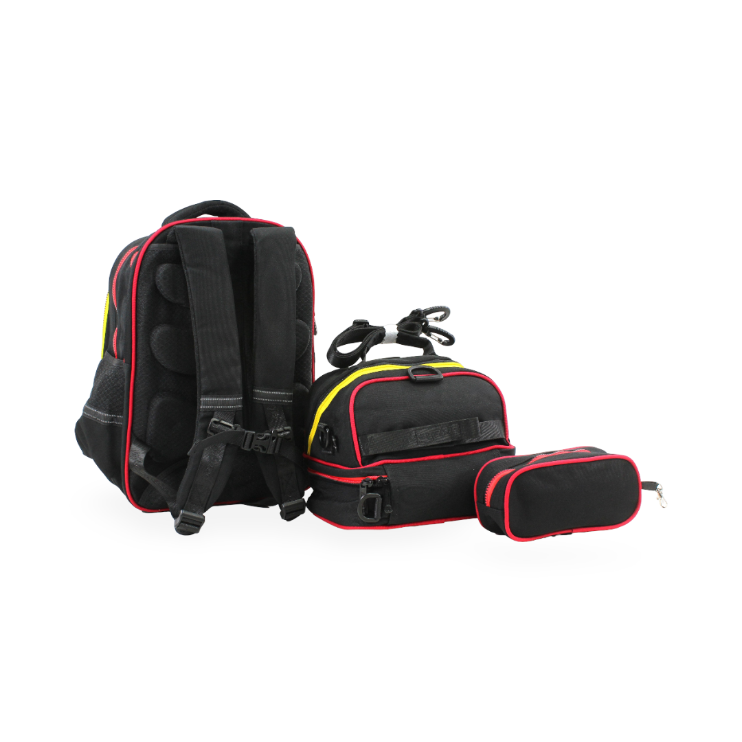 Glossy Bird School Set Spider-Man Backpack – Black