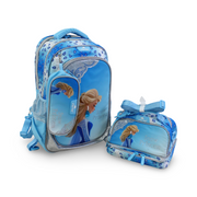 School Set 17 Inches – Baby Blue with Frozen Design