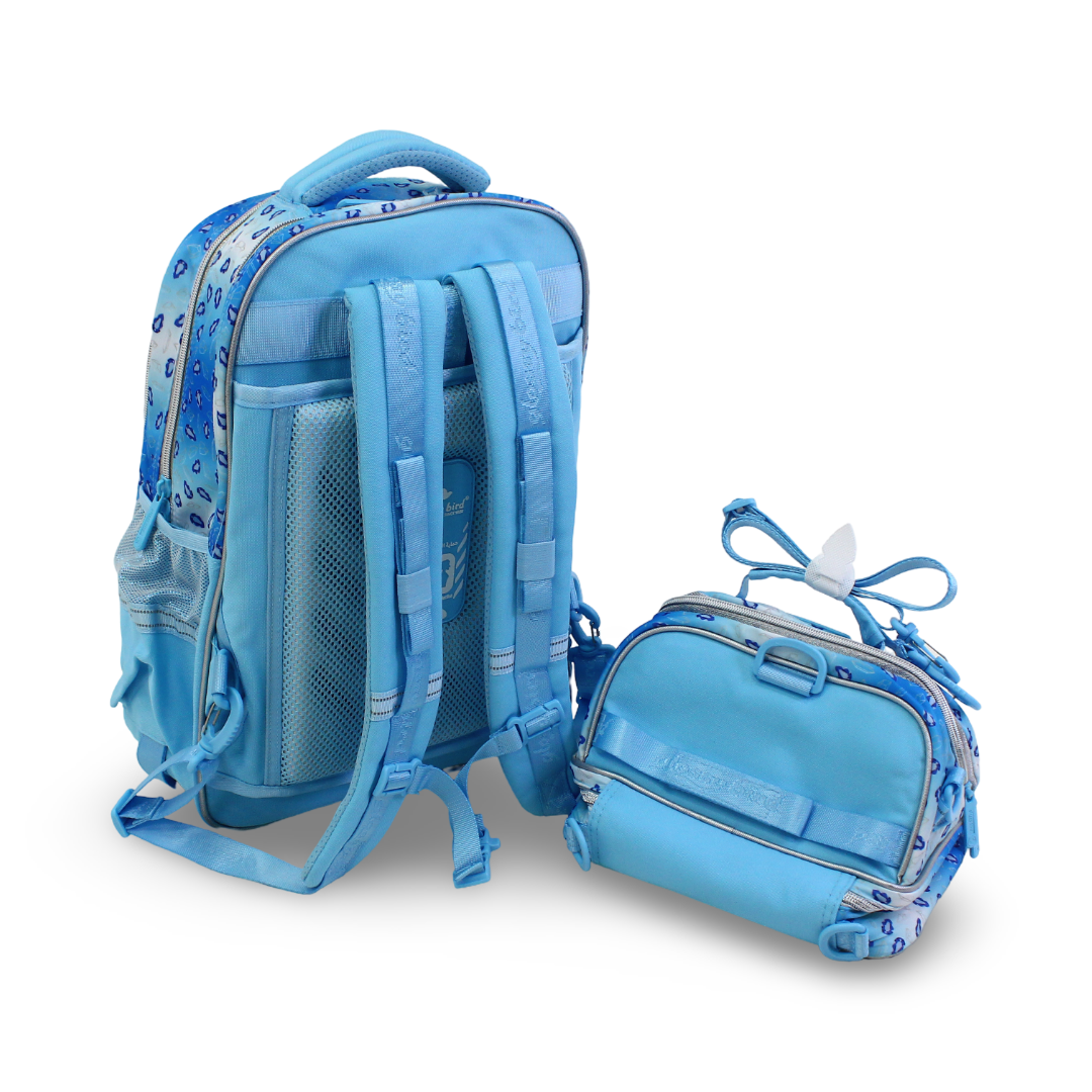 School Set 17 Inches – Baby Blue with Frozen Design