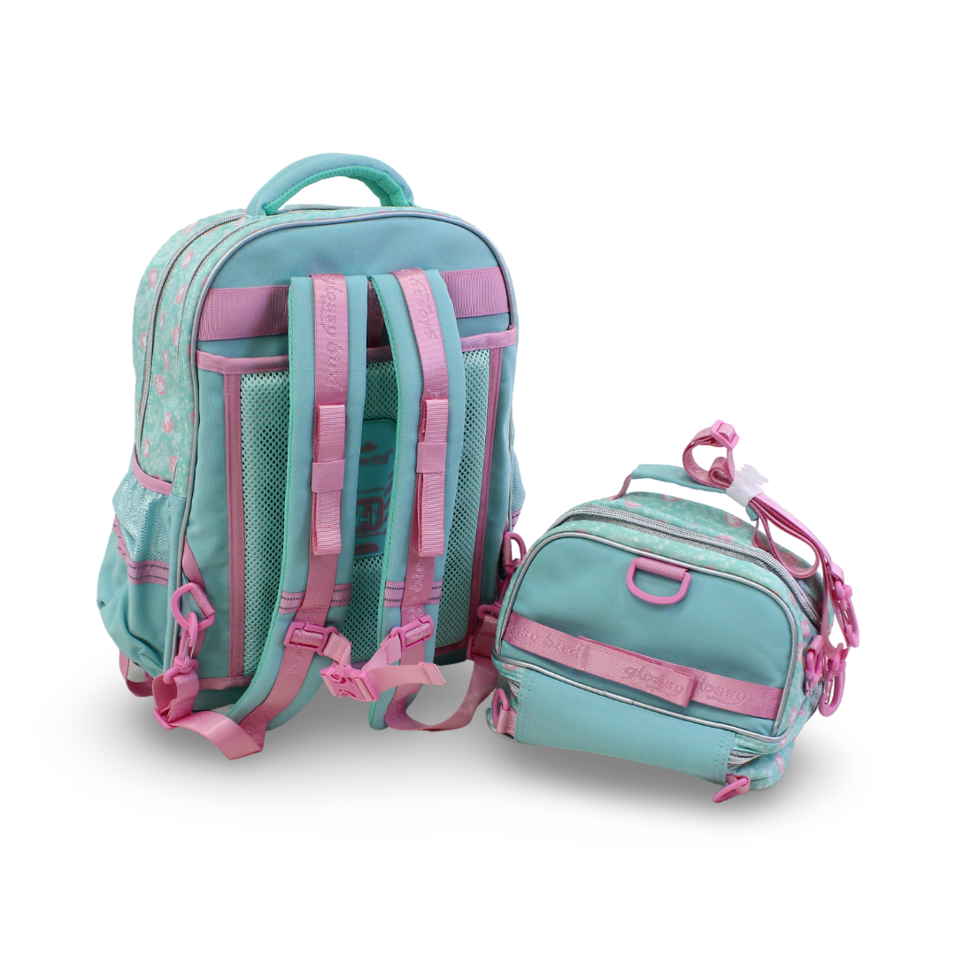 School Set 17 Inches – Mint with Time for Miracles Design