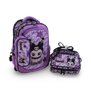 School Set 17 Inches – Purple with Kuromi Design