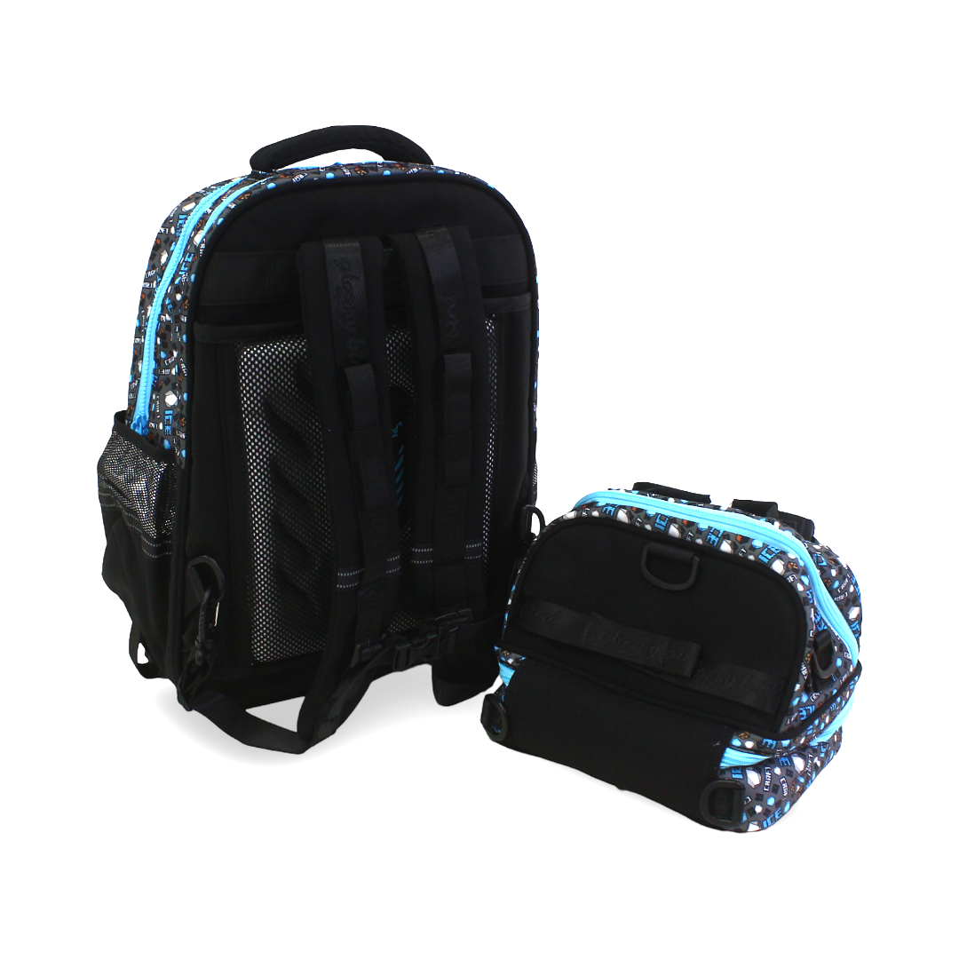 School Set 17 Inches – Black with Ice Craft Design