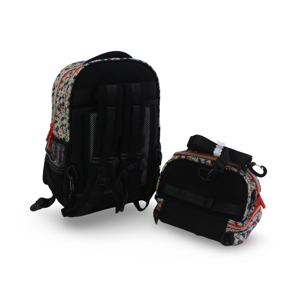 School Set 16 Inches – Black with Toy Space Design