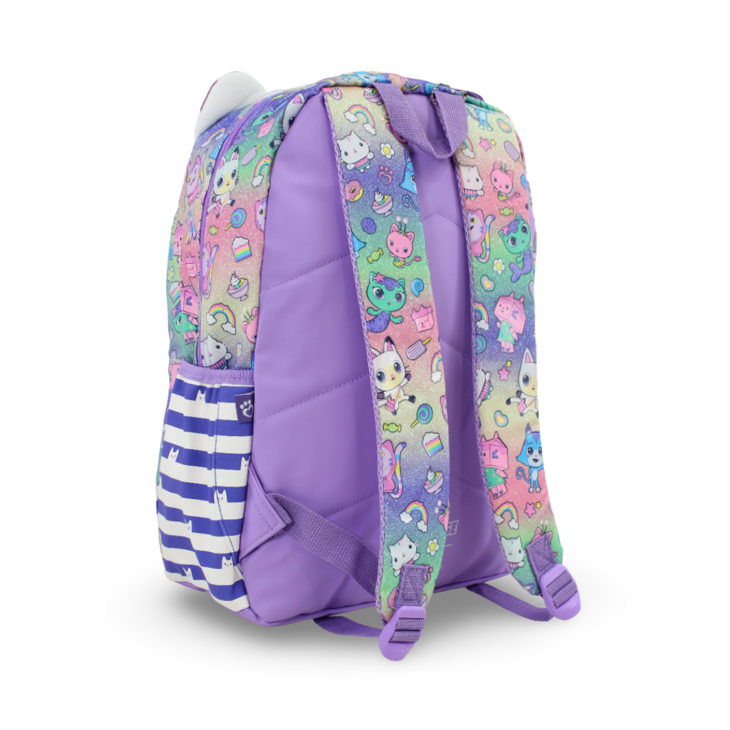 Smiggle Backpack Gabbys Dollhouse Design 17 Inches – Purple