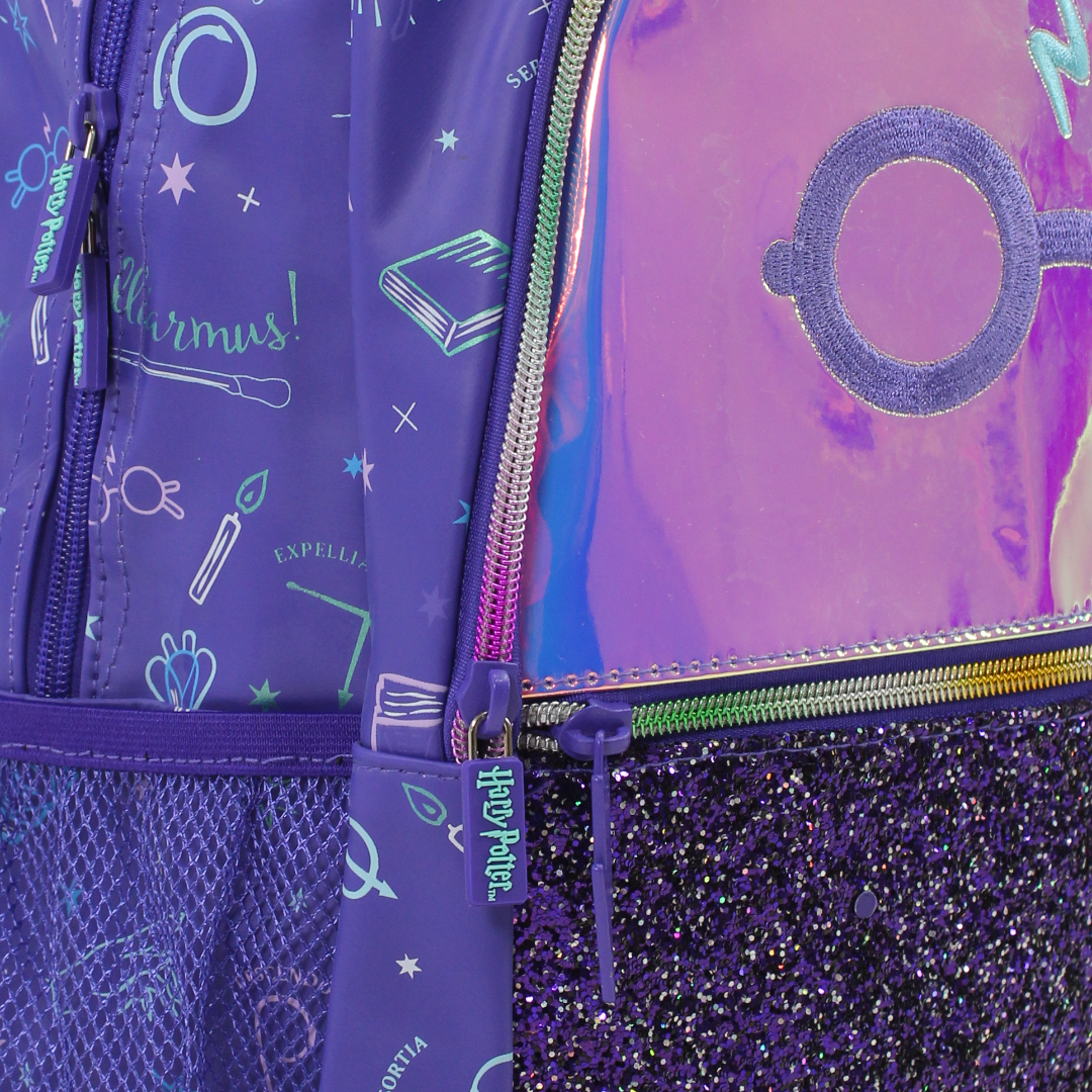 Smiggle Backpack Harry Potter Design 17 Inches – Purple