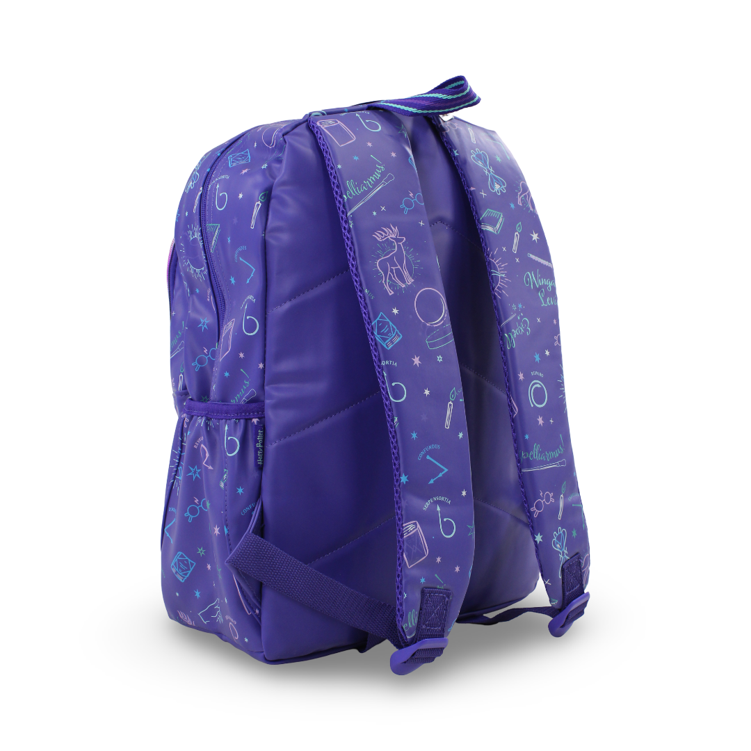 Smiggle Backpack Harry Potter Design 17 Inches – Purple