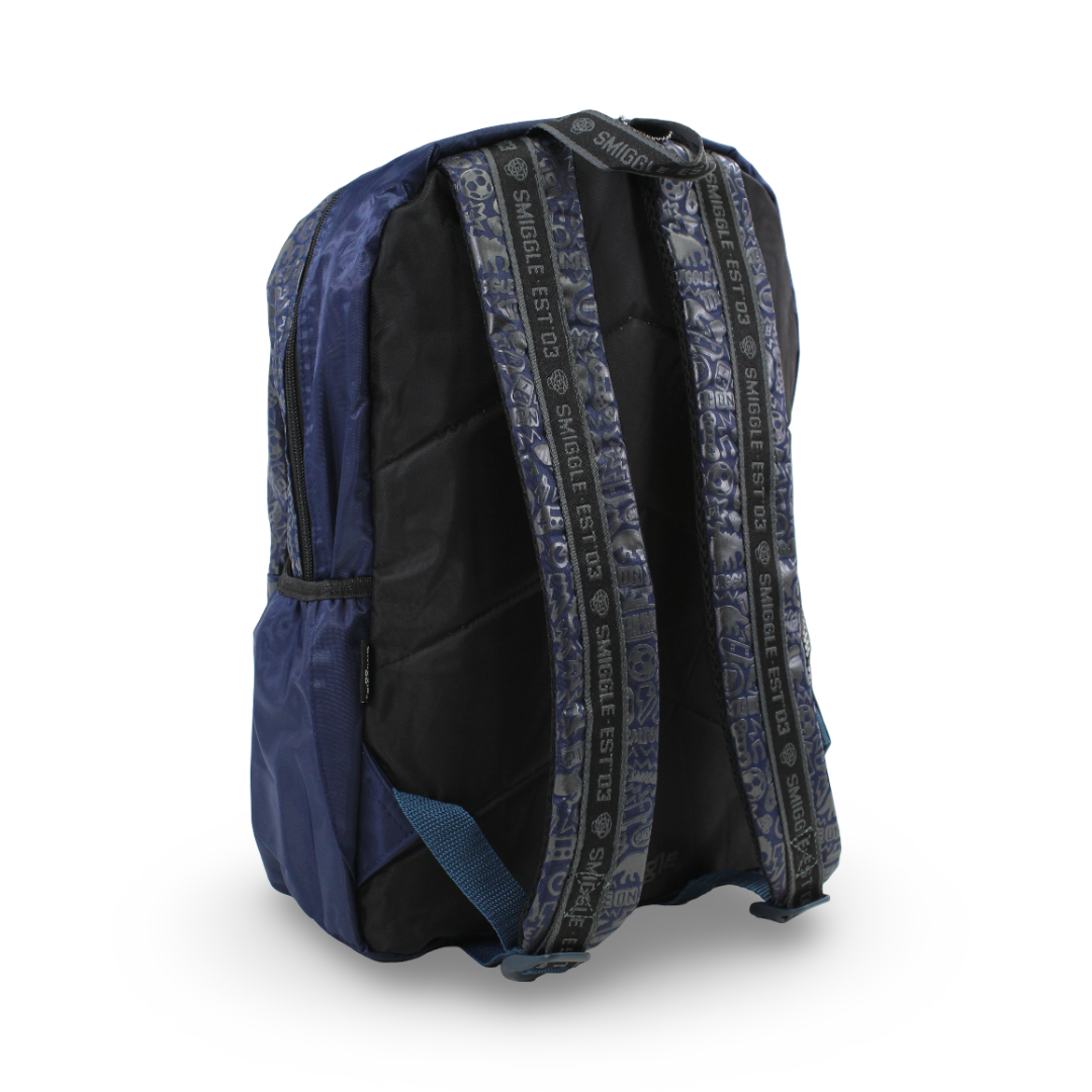 Smiggle Backpack Logo Design 17 Inches – Navy