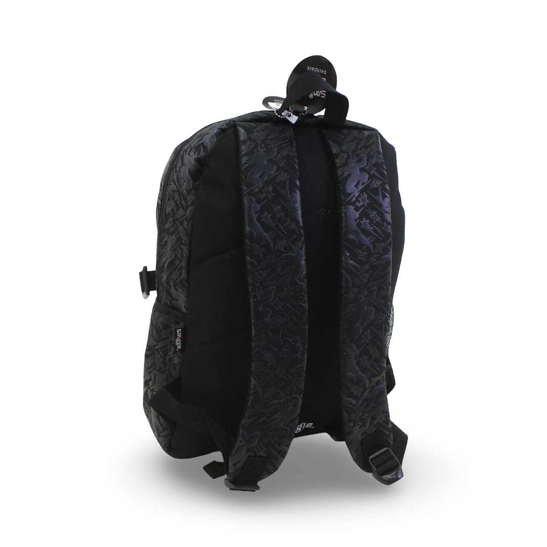 Smiggle Backpack Ninja Design 17 Inches – Black