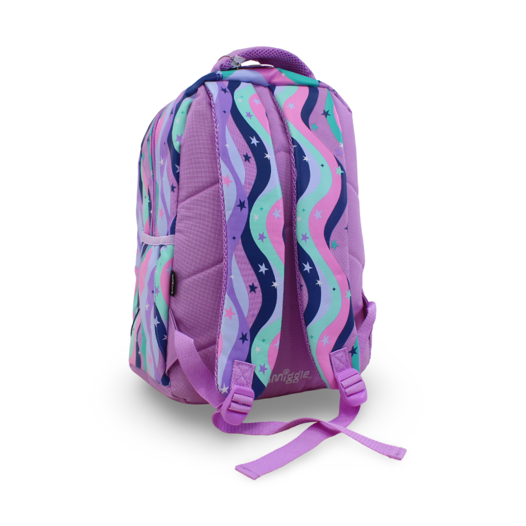 Smiggle Backpack Unicorn Design 17 Inches – Purple