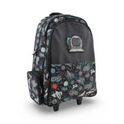 Smiggle Trolley Bag Space and Planets Design 18 Inches – Black