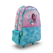 Smiggle Trolley Bag Moana Design 18 Inches – Pink & Aqua