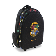 Smiggle Trolley Bag Hogwarts Design 18 Inches – Black