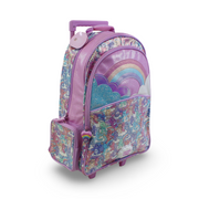 Smiggle Trolley Bag bear Design 18 Inches – Pink