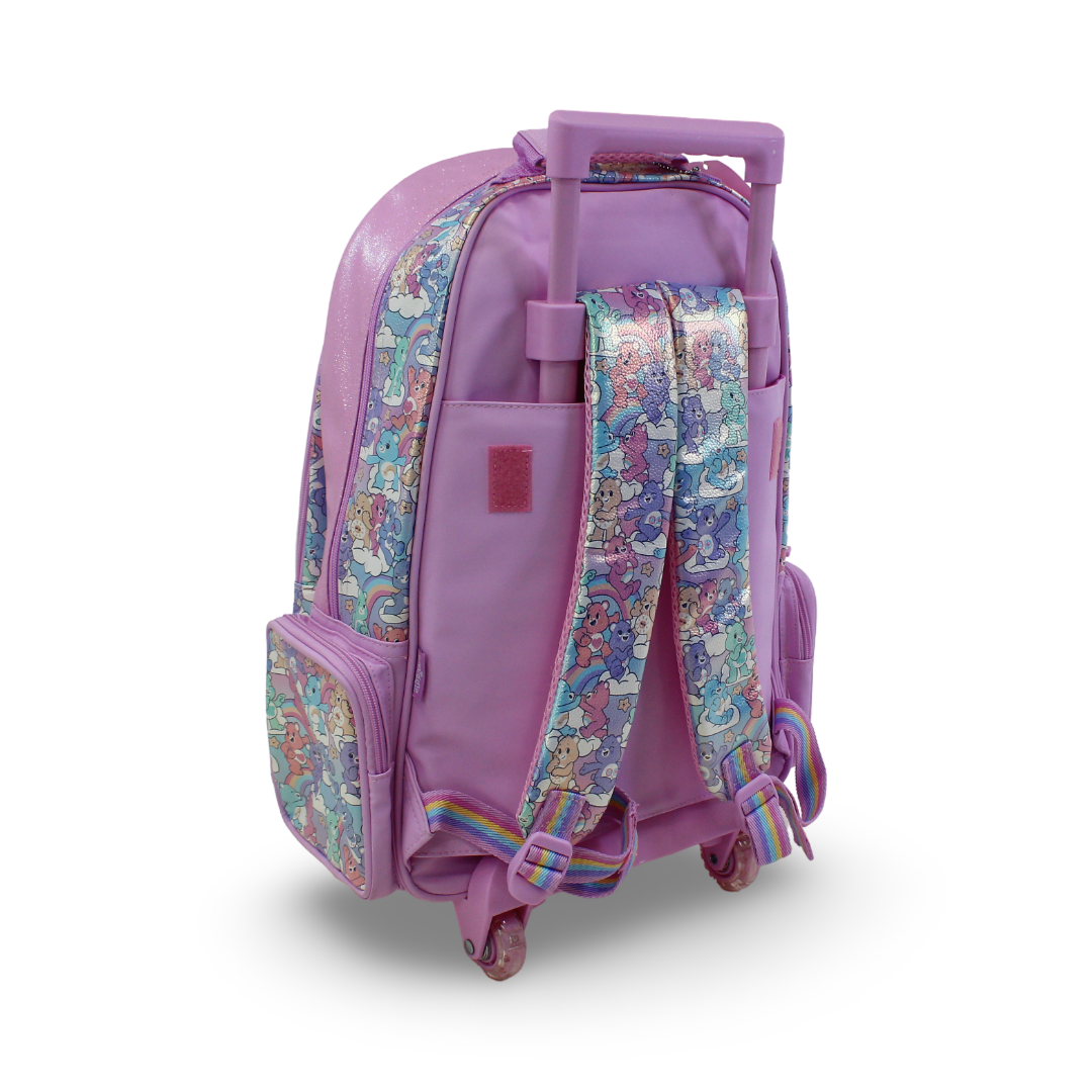 Smiggle Trolley Bag bear Design 18 Inches – Pink