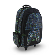 Smiggle Trolley Bag Gaming Design 18 Inches – Black