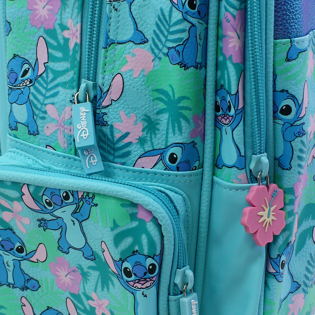 Smiggle Trolley Bag Stitch Design 18 Inches – Aqua