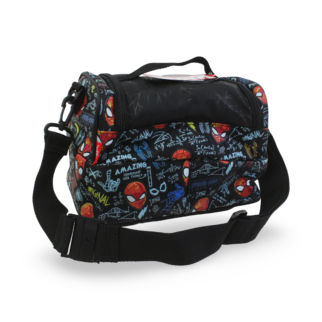 Smiggle Lunch Bag Spider-Man Design – Black